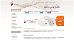 Desktop Screenshot of kidde.detecteur-de-fumee.net