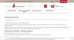 Desktop Screenshot of detecteur-de-fumee.net